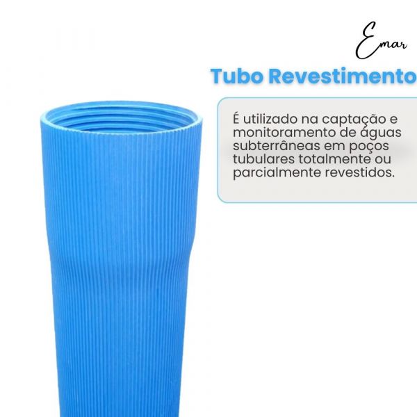 Tubo Revestimento STD 100mmx4M Emar