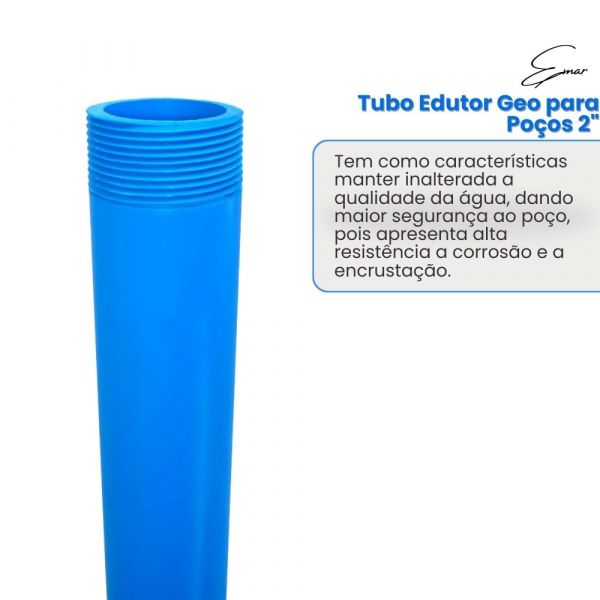Tubo Edutor Geo para Poços 2