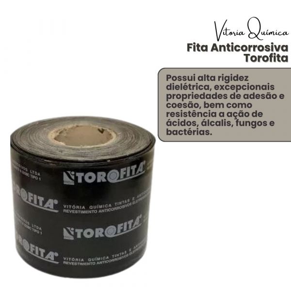 Fita Anticorrosiva Torofita 0,10 X 30,5 m Vitoria Química