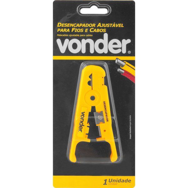 Desencapador Ajustável para Fios e Cabos- Vonder