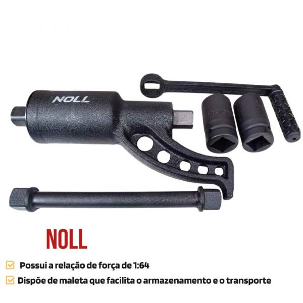 Desforcímetro Multiplicador de Torque 1”C Noll
