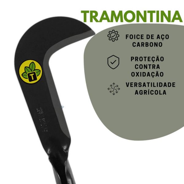Foice Roçadeira sem Cabo Tramontina