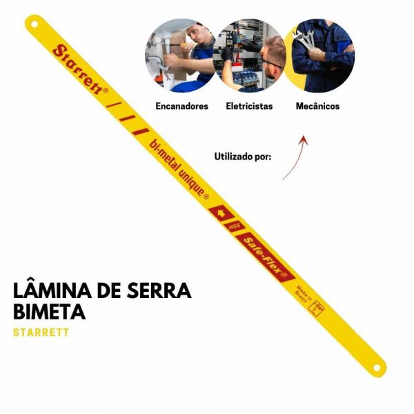 Lâmina de Serra Bimetal Bs1224 Starrett 