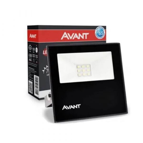 Refletor Led Bivolt Slim 10w Avant
