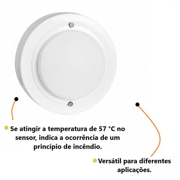 Detector de Temperatura 12/24V Segurimax