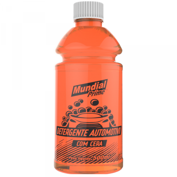 Detergente Automotivo com Cera 500 ML Mundial Prime