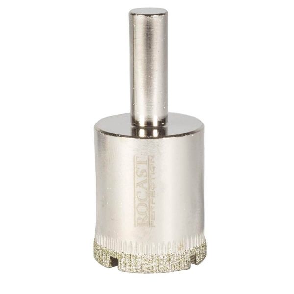 Serra Copo Diamantada para Vidro 25mm- Rocast