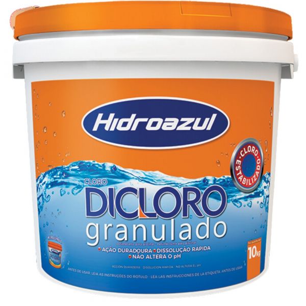Dicloro Granulado 10Kg Hidroazul