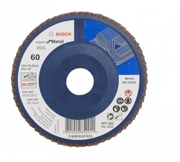 Disco Flap Expert G 60 4 1/2 2608619021 Bosch