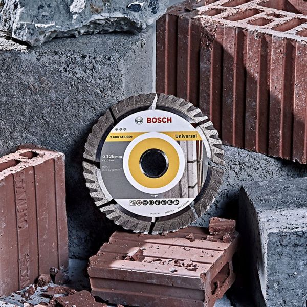 Disco Diamantado Segmentado Bosch Standard for Universal Multimaterial 350 x 25,4 x 3,3 x 10 mm com 1 Peça Bosch