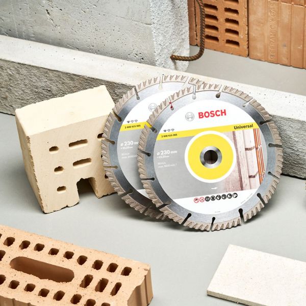 Disco Diamantado Segmentado Bosch Standard for Universal Multimaterial 350 x 25,4 x 3,3 x 10 mm com 1 Peça Bosch