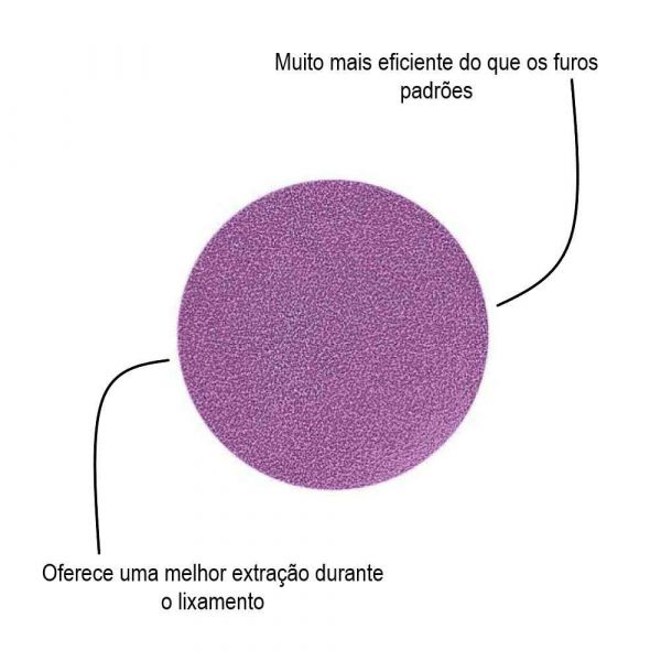 Disco Com Velcro 125mm P40- Sia S/F F03E003E60000 Bosch