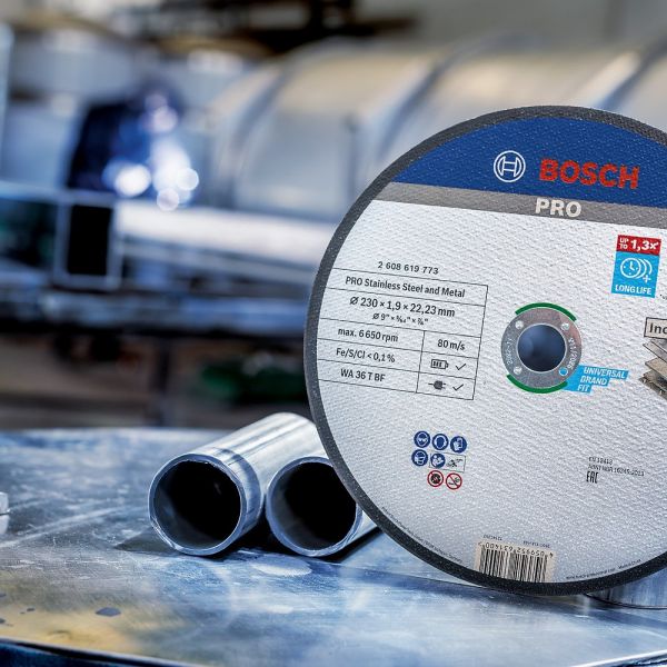 Disco Corte 9x5/64x7/8 Inox Bosch