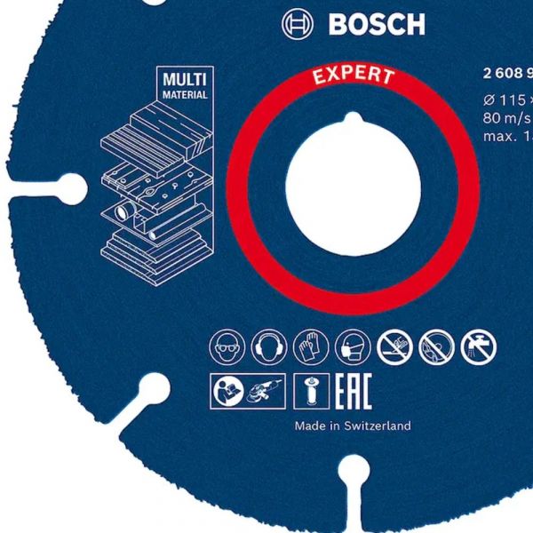 Disco de corte Expert Carbide Multi Wheel 115x22,23mm Bosch