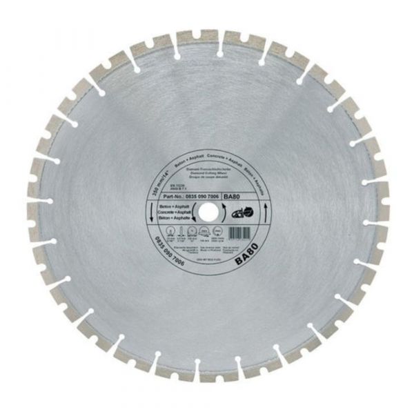 Disco de Corte Diamantado D-BA80 350mm Stihl 