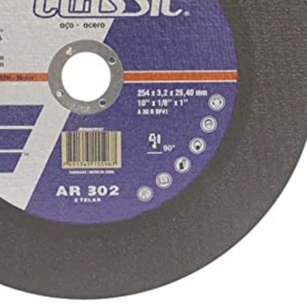 Disco De Corte 10” x 1/8” x 5/8” Classic AR302 Norton