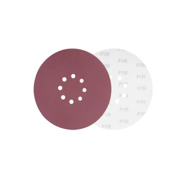 Disco De lixa Com Costado Em Pluma 225mm  Para Lixadeira Lpv 600 E Lpv 1000 Com 10 Unidades Vonder