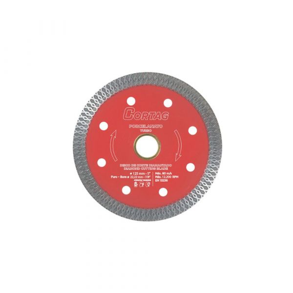 Disco Diamantado Turbo Bestquality 110mm Cortag  60659