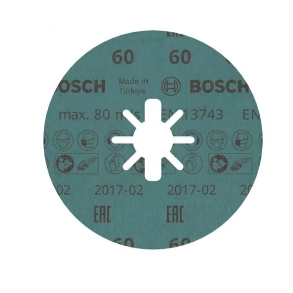 Disco Fibra 115mm G80 Metal Inox Xlock R780 Bosch