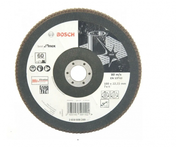 Disco Flap G 60 7Inox Bosch 2608608289
