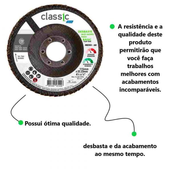 Disco Flap Classic 4 .1/2