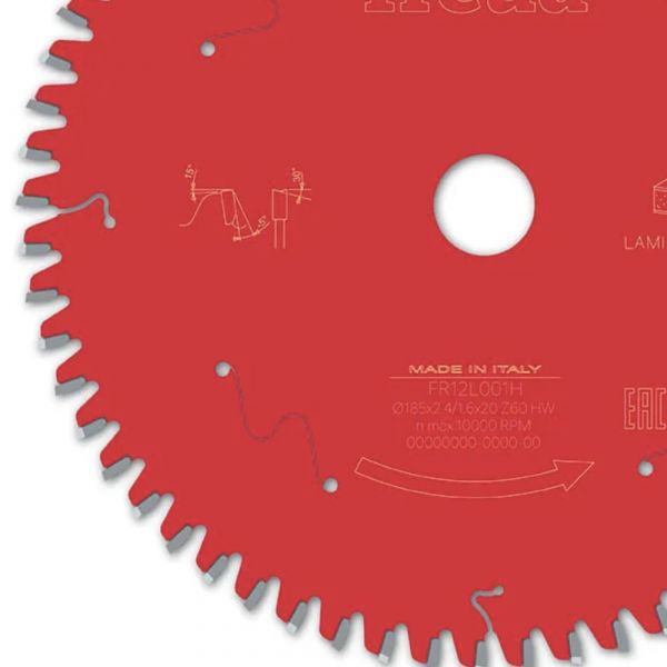 Disco Serra Circular Para Madeira 185x20mm 60 Dentes Freud 