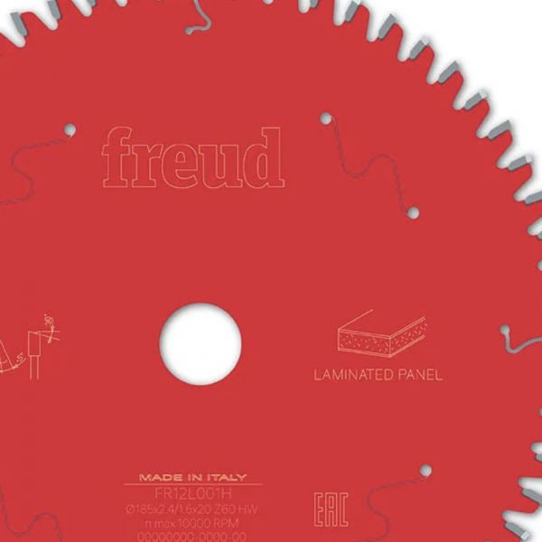 Disco Serra Circular Para Madeira 185x20mm 60 Dentes Freud 