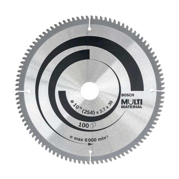 Disco serra Circular Bosch Multimaterial ø254x30mm 100D