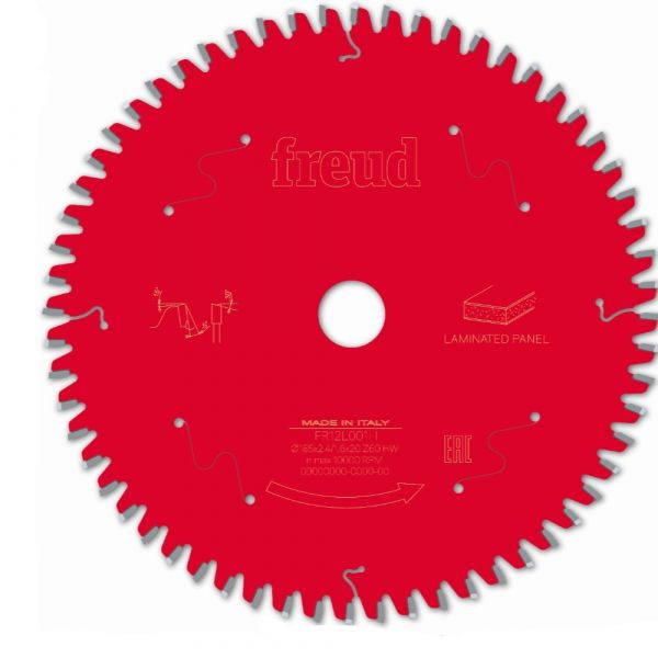Disco de Serra Circular Freud Painéis Bilaminados 185mm 60 Dentes