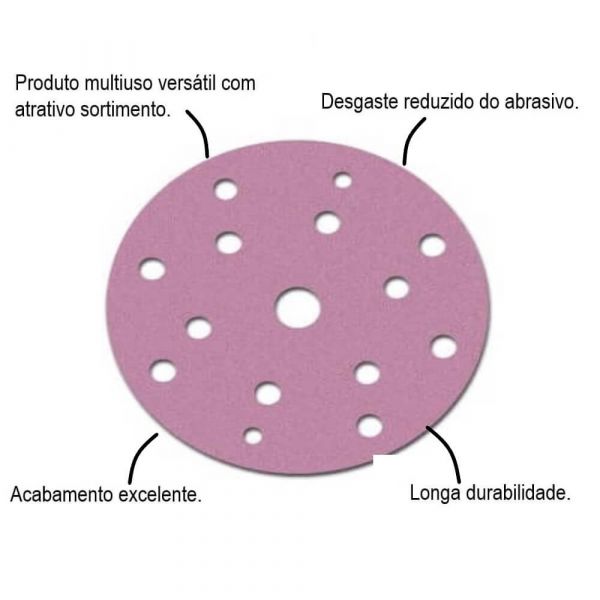 Disco Velcro Siaspeed 150mm P220 F03E0076Ml Bosch