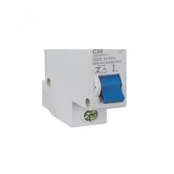 Disjuntor Monofásico Din Tr3ka 1P 32A Curva C Tramontina