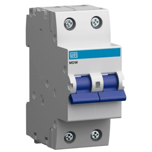 Disjuntor Termomagnético 3KA 2P MDW-B 32A Weg