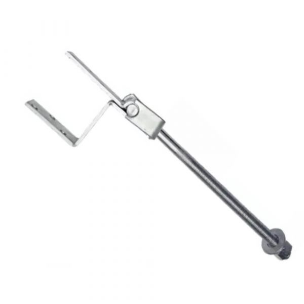 Dobradiça Aço Boca De Lobo Lateral 3/16” Jg Indústria