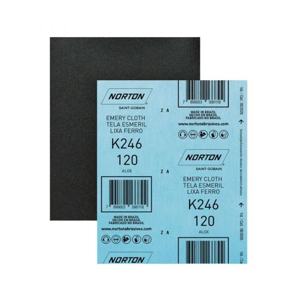 Lixa Folha para Ferro G120 Norton
