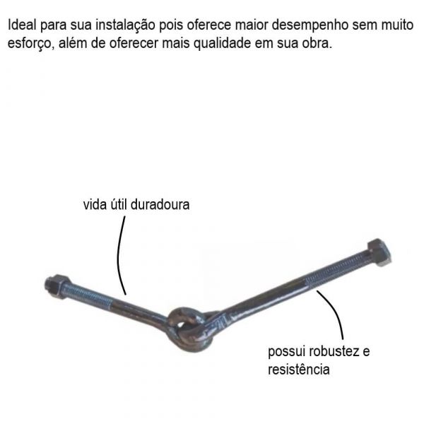 Dobradiça Para Porta Nó de Porco 5/8” Jg Industria