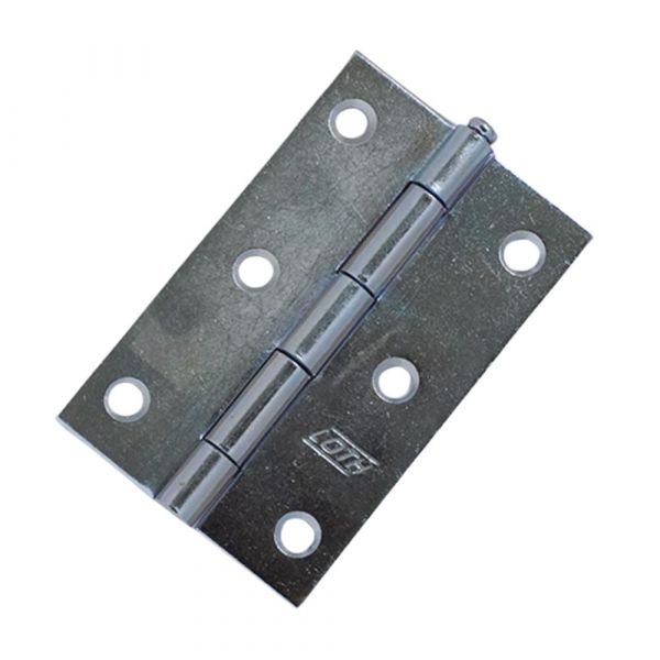 Dobradiça Para Porta Zincada 1,5” Encartelado Loth