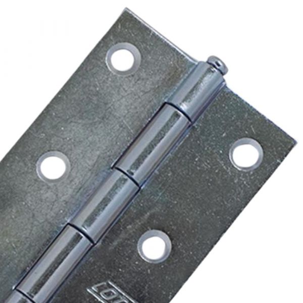 Dobradiça Para Porta Zincada 1,5” Encartelado Loth