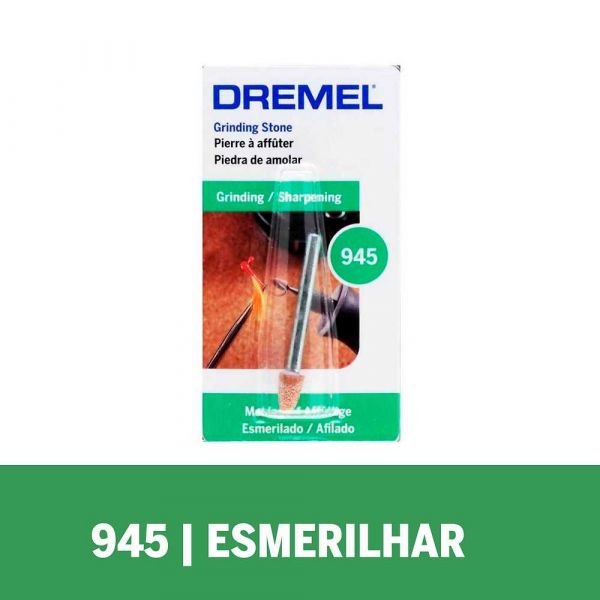 Dremel 945 Pedra Formato Chama De Fogo Para Esmerilhar De 4,8mm