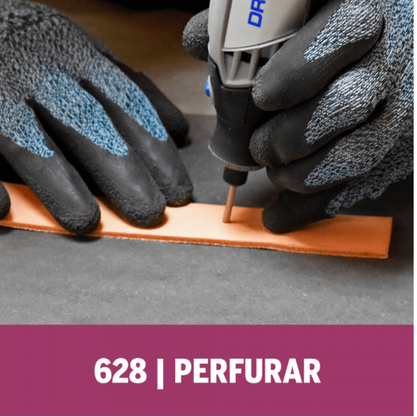 Dremel Kit De Brocas De Aço Rápido Para Madeira, Plástico, Ouro, Bronze, Latão E Alumínio - 7 Peças (Modelo 628)