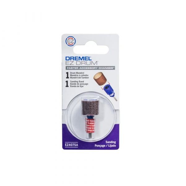 Dremel EZ407SA Haste EZ-Lock Para Tubo de Lixa De 12,7mm