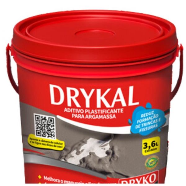 Drykal Aditivo Impermeabilizante 3,6L Dryko