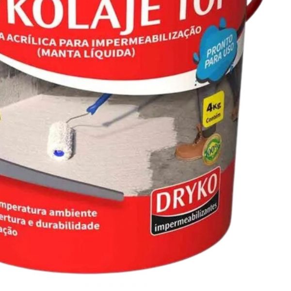 Drykolaje Top Impermeabilizante 4Kg Dryko
