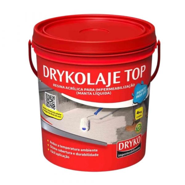 Drykolaje Top Impermeabilizante 4Kg Dryko