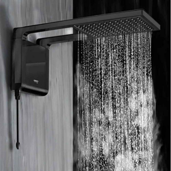 Ducha Chuveiro Acqua Storm Ultra Preto Lorenzetti