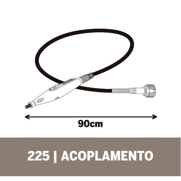 Eixo Flexível 225- Dremel 26150225ab