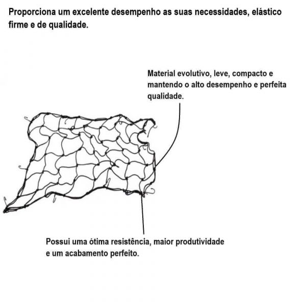 Elástico Para Bagageiro 70X90CM 1590 Western