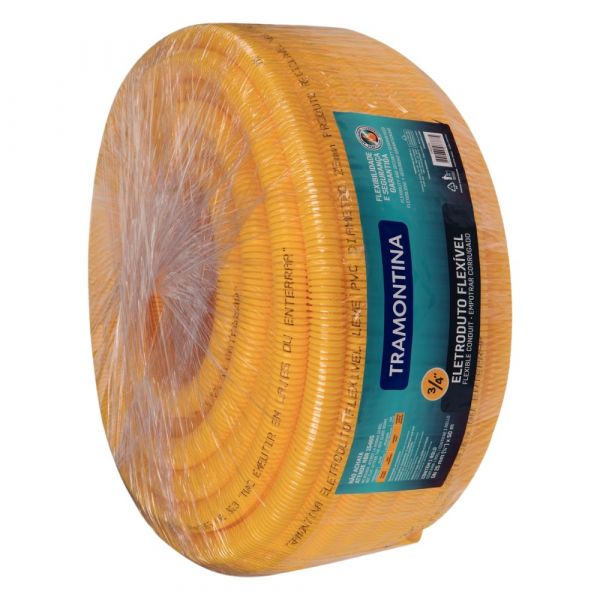 Eletroduto Corrugado 25mmx50 Tramontina