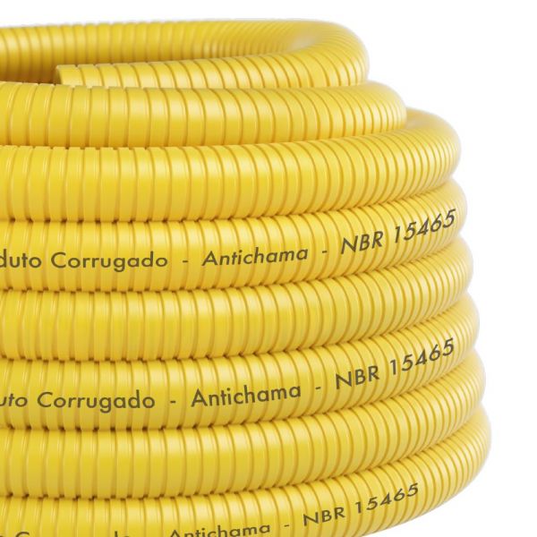 Eletroduto Corrugado 25MMX50 Fortlev