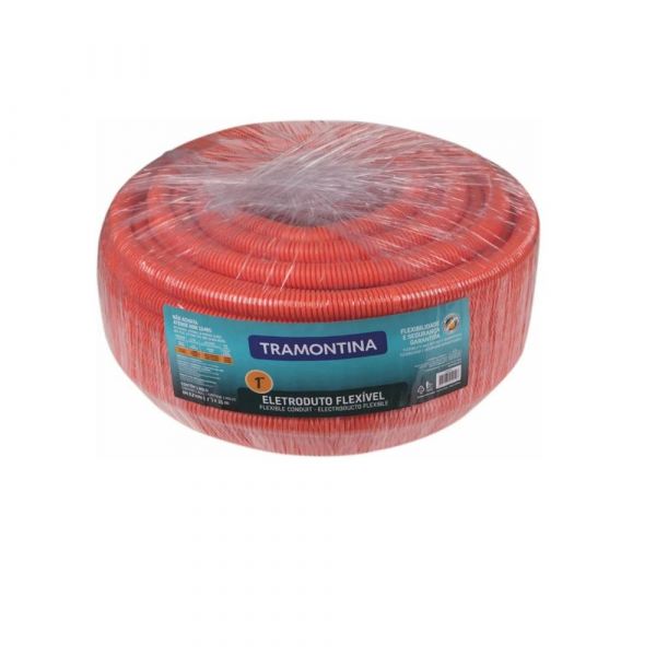 Eletroduto Corrugado Reforçado 32mmx25 Tramontina