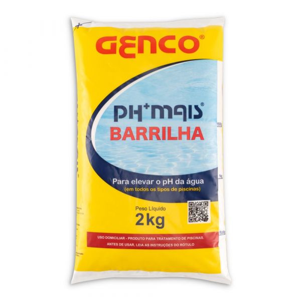 Elevador de PH + Barrilha 2Kg Genco